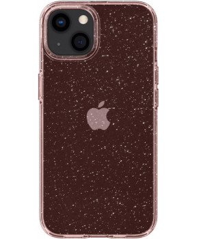 Slika izdelka: Spigen Liquid Crystal Glitter ovitek za iPhone 13 Mini - prozorno roza z bleščicami
