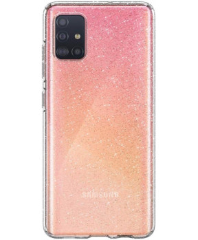 Spigen Liquid Crystal ovitek za Samsung Galaxy A51 A515 prozoren z bleščicami