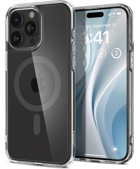 Spigen Ultra Hybrid MagSafe ovitek za iPhone 15 Pro Max prozoren