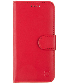 Tactical preklopna torbica Fancy Diary gladka Honor Magic 6 Lite - rdeča
