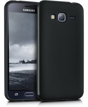 Silikonski ovitek za Samsung Galaxy J3 2016 J320 - mat črn