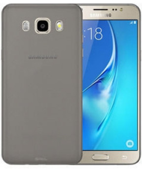 Ultra tanek silikonski ovitek Samsung Galaxy J1 2016 J120 prozorno črn