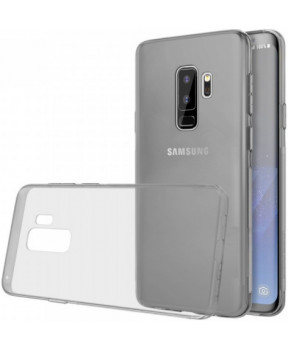 Ultra tanek silikonski ovitek za Samsung Galaxy S9 G960 - prozorno črn
