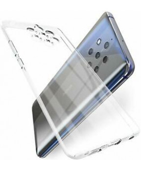 Ultra tanek silikonski ovitek za Nokia 9 - prozoren