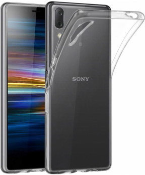 Ultra tanek silikonski ovitek za Sony Xperia L3 - prozoren