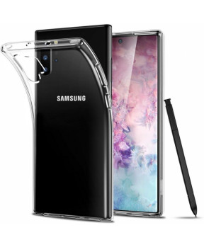 Ultra tanek silikonski ovitek za Samsung Galaxy Note 10 Plus N975 - prozoren