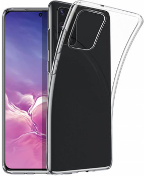 Slika izdelka: Ultra tanek silikonski ovitek za Samsung Galaxy S20 G980 - prozoren
