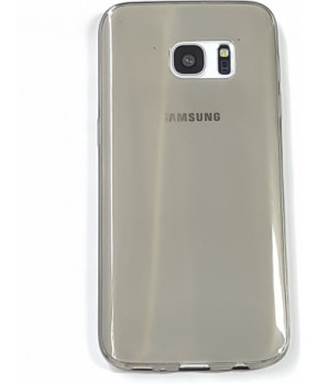 Ultra tanek silikonski ovitek za Samsung Galaxy S7 G930 - prozorno črn