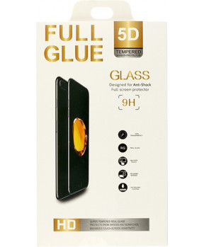 Slika izdelka: ZAŠČITNO STEKLO FULL GLUE 5D Huawei Mate 10 Lite FULL screen - črn