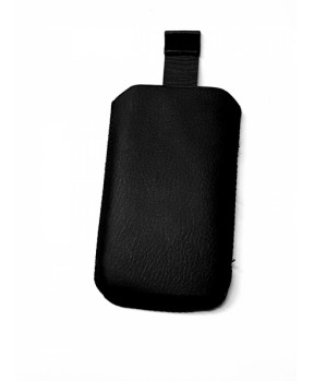 Žepek za telefone s tipkami - črn