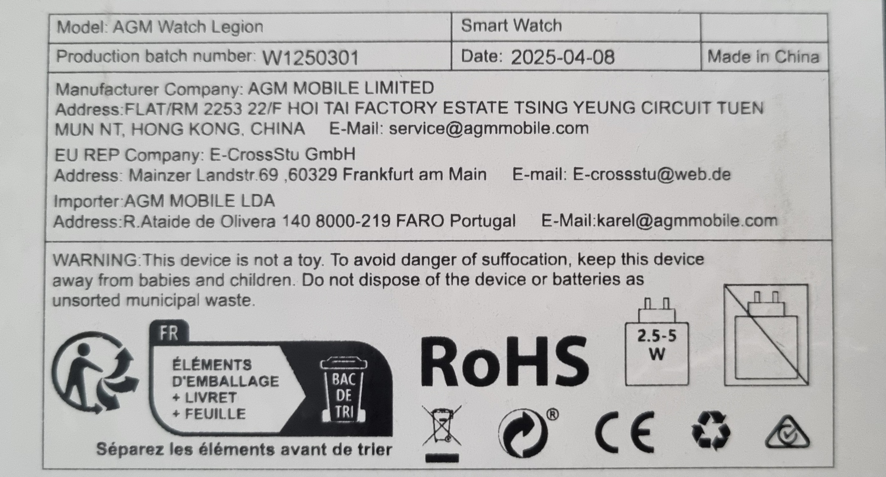 Varnostne informacije